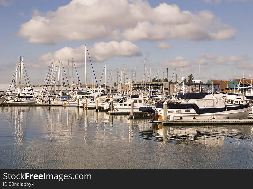 Black And White Boats