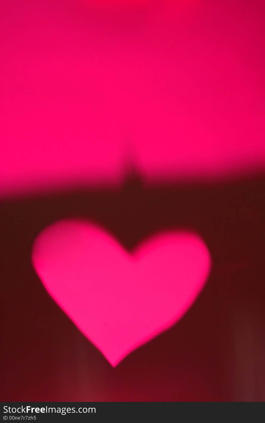 Magenta and Pink Heart