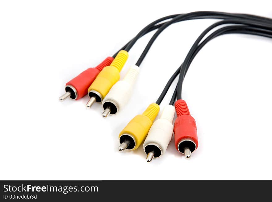 Isolated RCA cord for TV