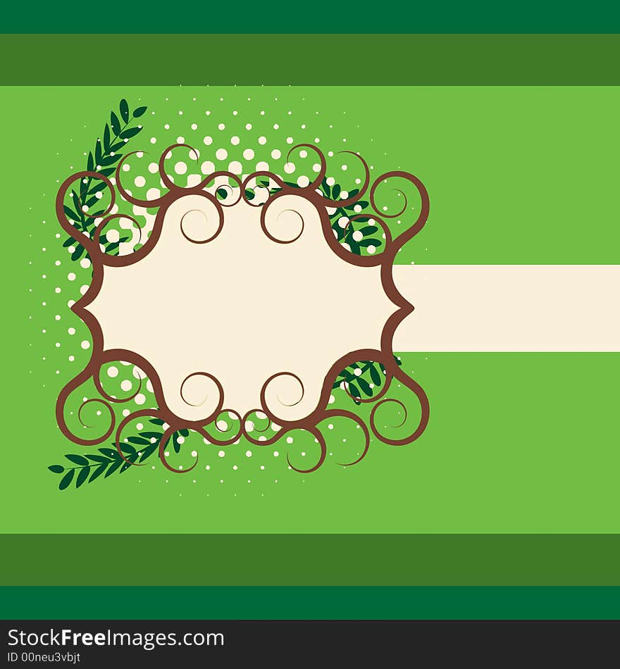 Ornamental Abstract Background.check my portfolio similar or other image vector