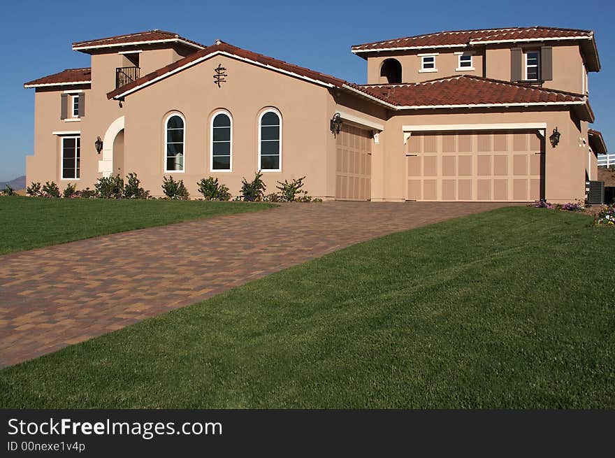 New Home Construction Facade