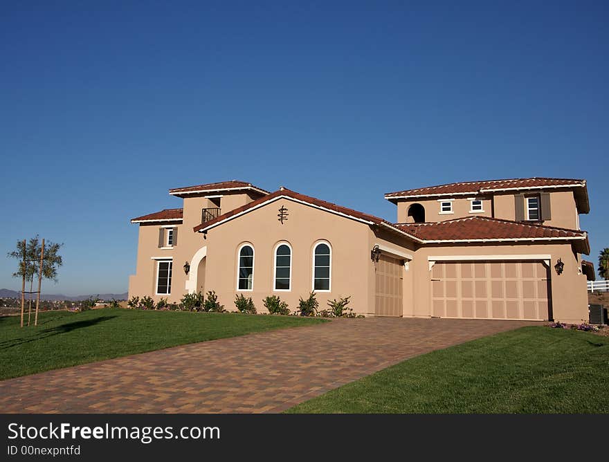 New Home Construction Facade