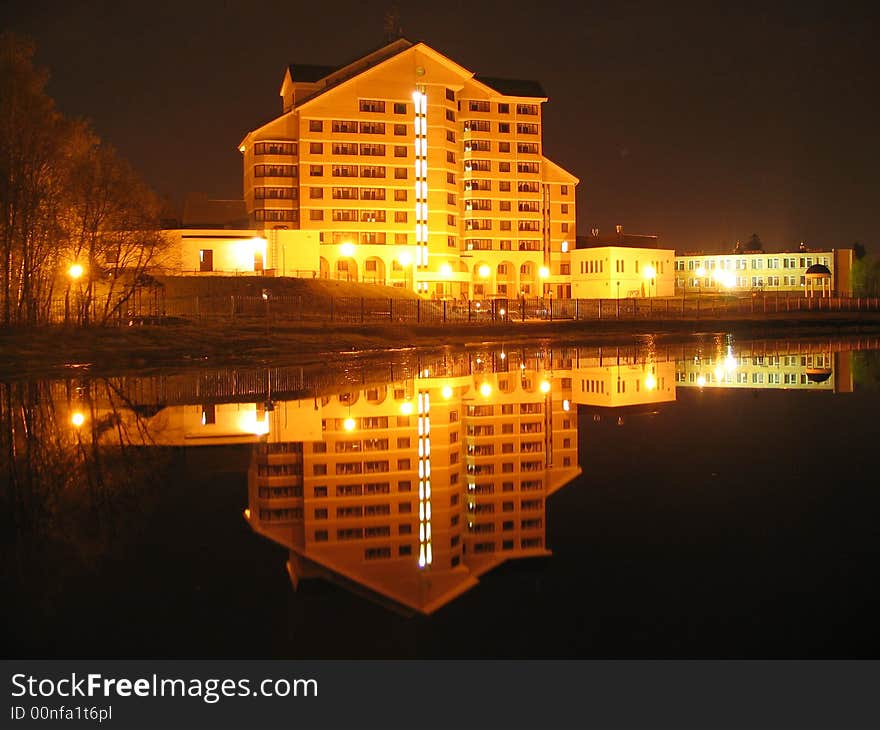 Lake at the Night