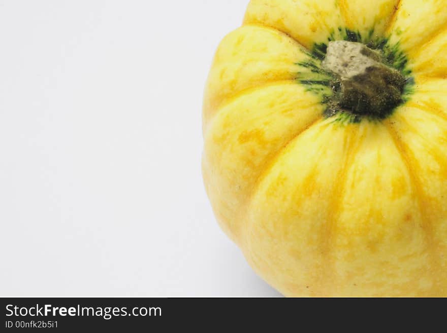 Yellow ornamental squash