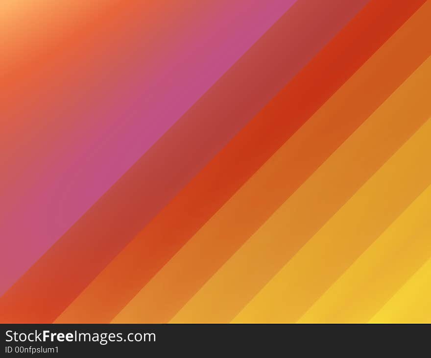 Abstract gradient lines for a background in warm tones