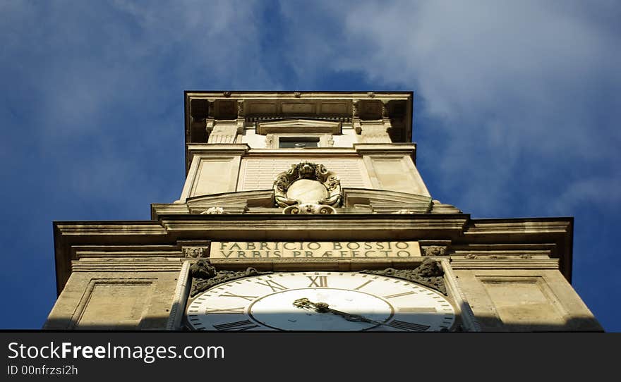 Classical building in Milan,Italy. Classical building in Milan,Italy