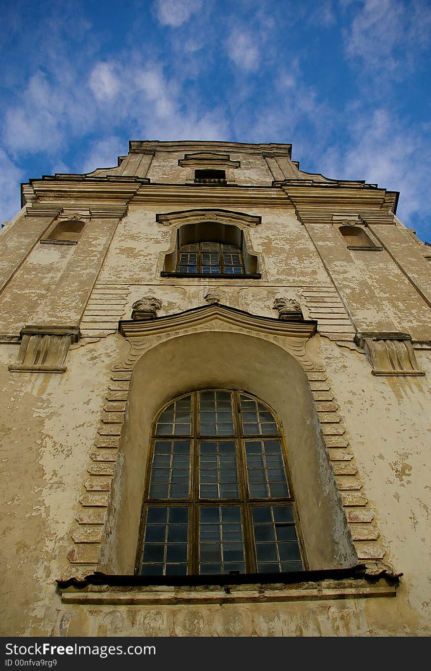 The ancient church in Vilnius, Lithuania