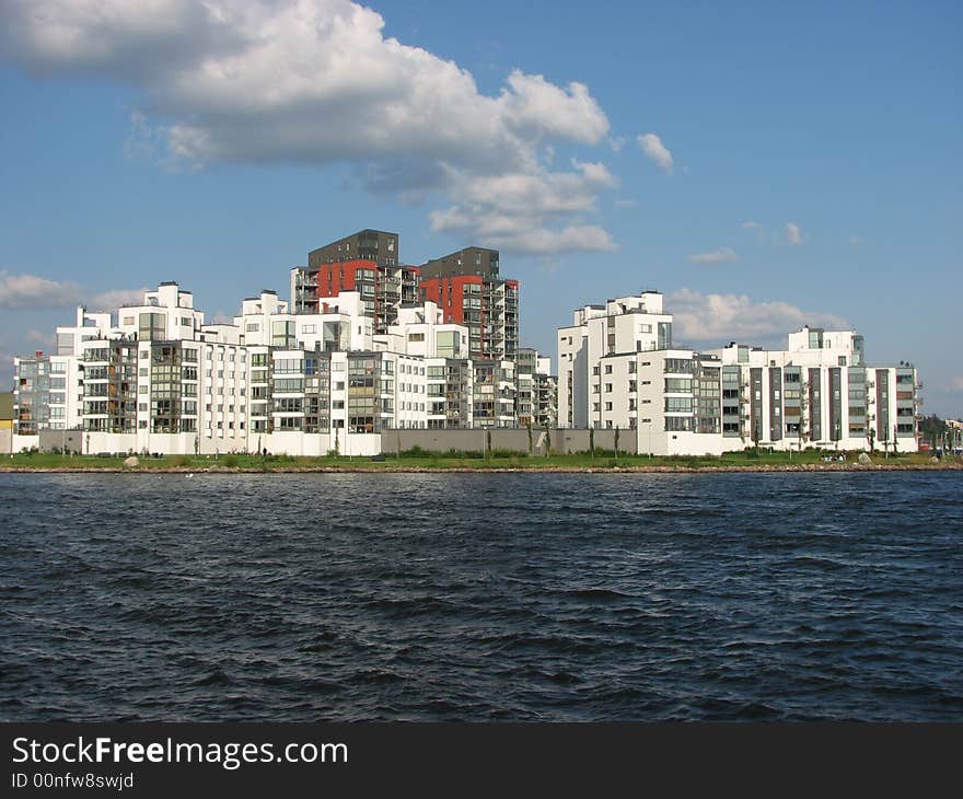 Houses by the sea