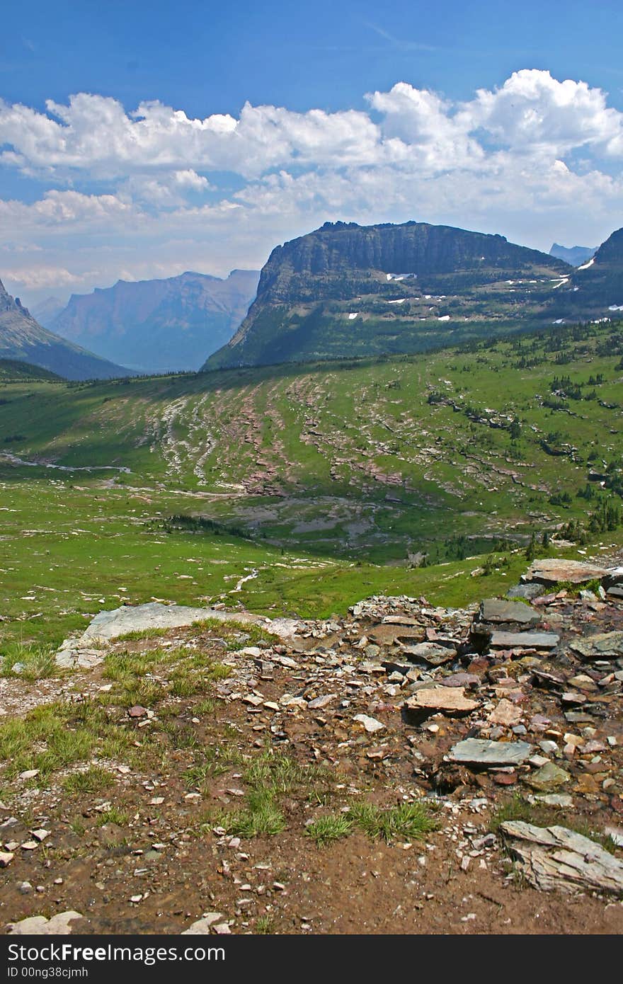 At Logan Pass, Glacier NP, Montana.