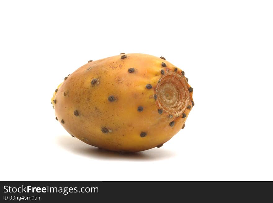 Exotic Fig On White Background