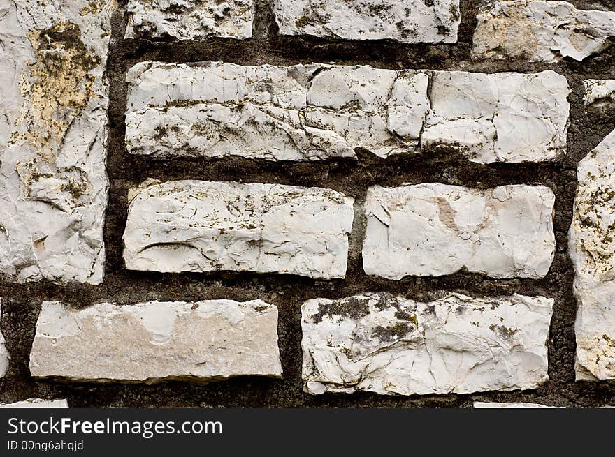 White brick texture for backgrounds