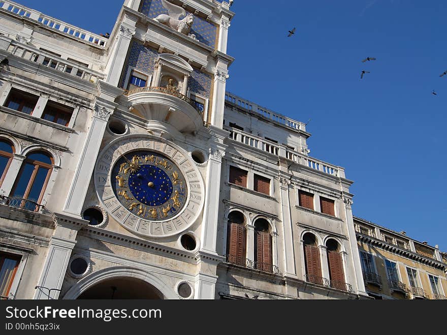 Astrologic Clock In Venice