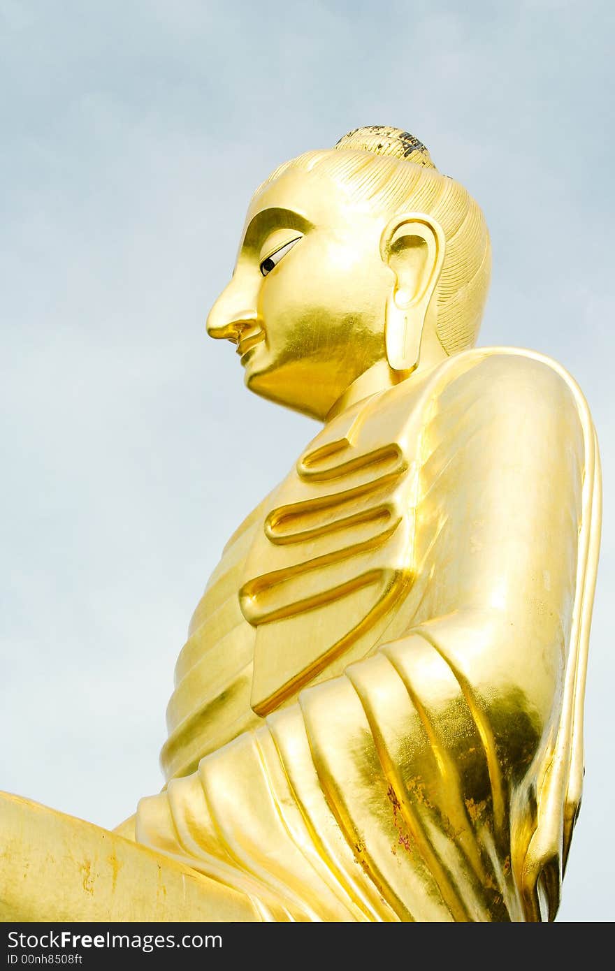 Image of a buddha statue in Thailand.