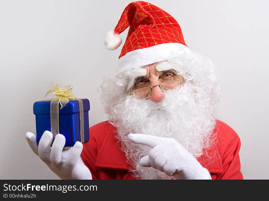 Santa With Gift