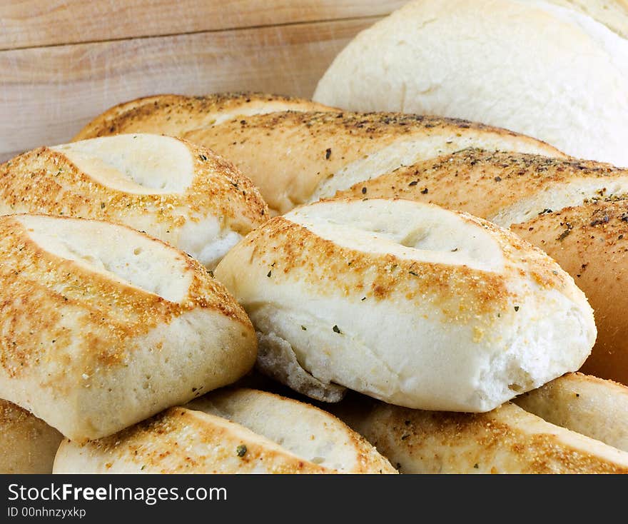 Loaves of fresh french bread. Loaves of fresh french bread