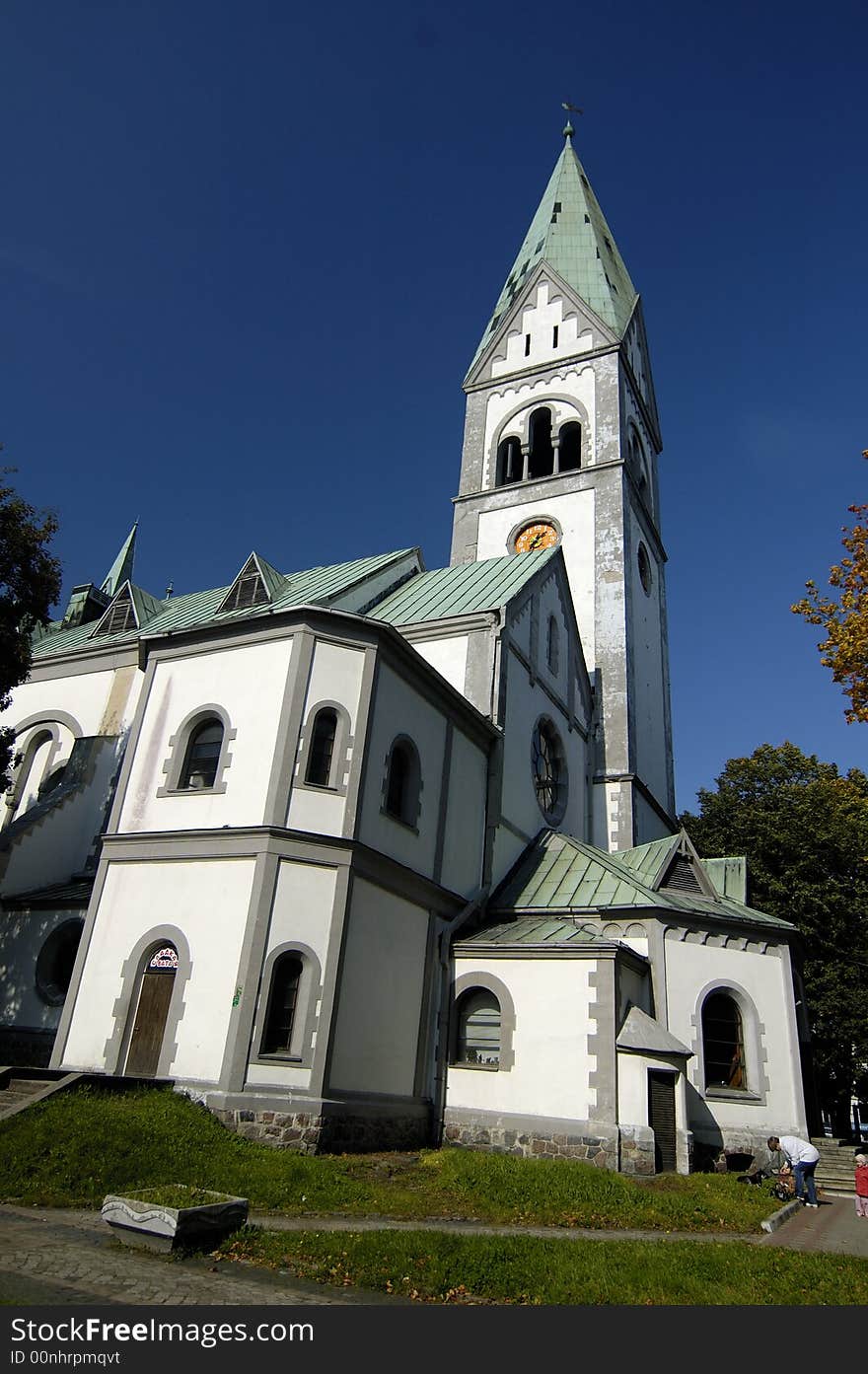 Kirche (Church) of queen Louise in Kalinigrad (Koenigsberg). Russia.