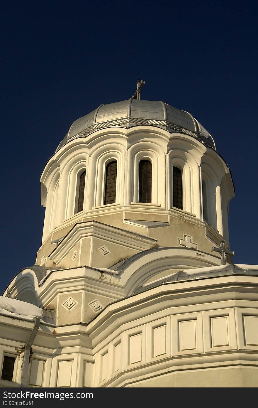 Tower of a orthodox church