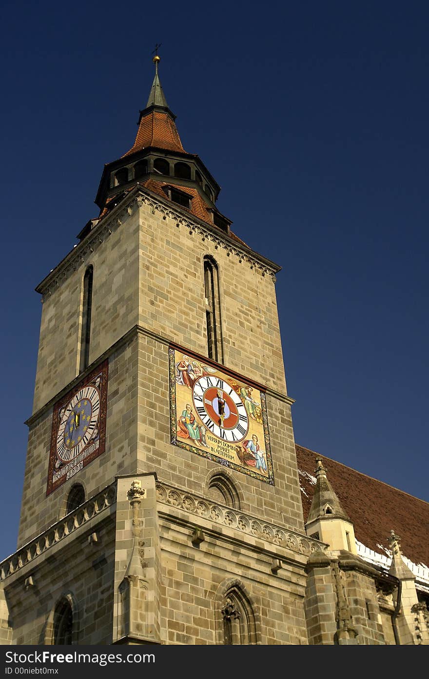 Tower of a catholic church