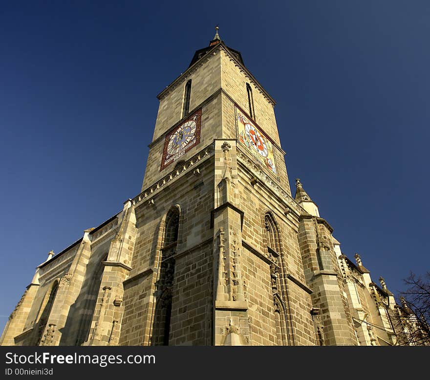 Tower of a catholic church