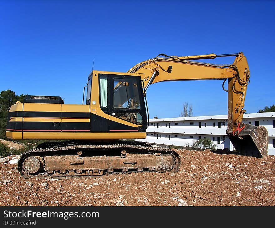 Bulldozer Working