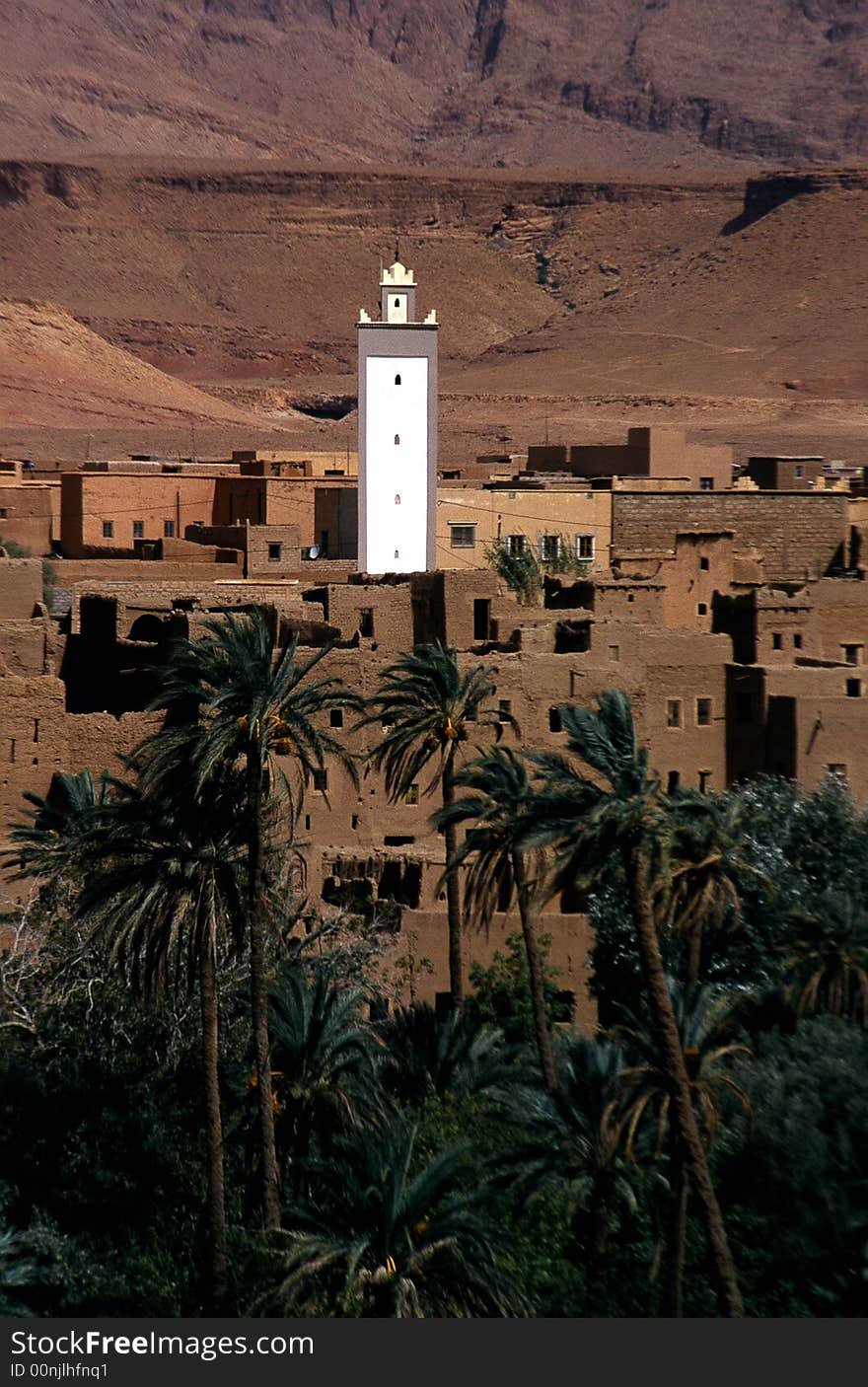 Landscape of city in morocco