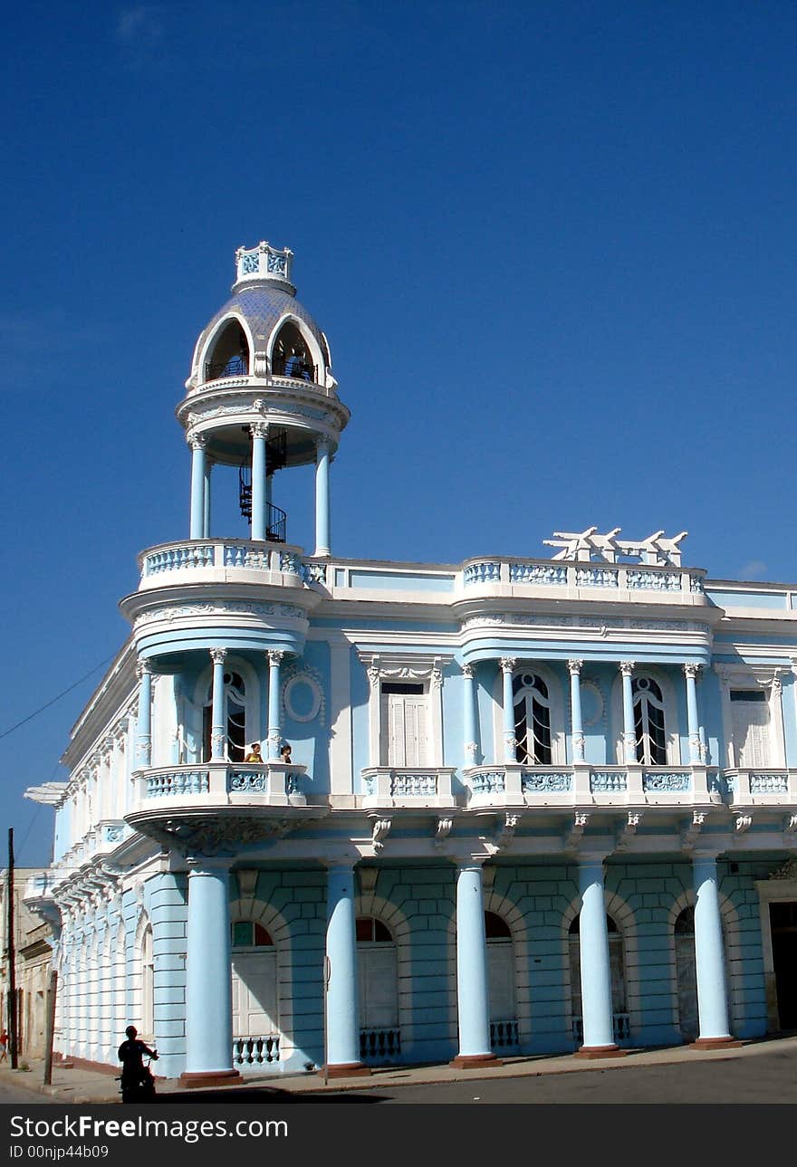 Ferrer Palace at Cienfuegos, World Heritage City, Cuba.