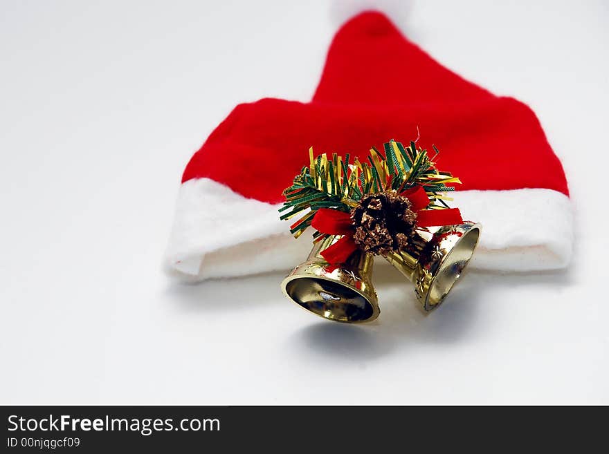 Christmas hate image on the white background