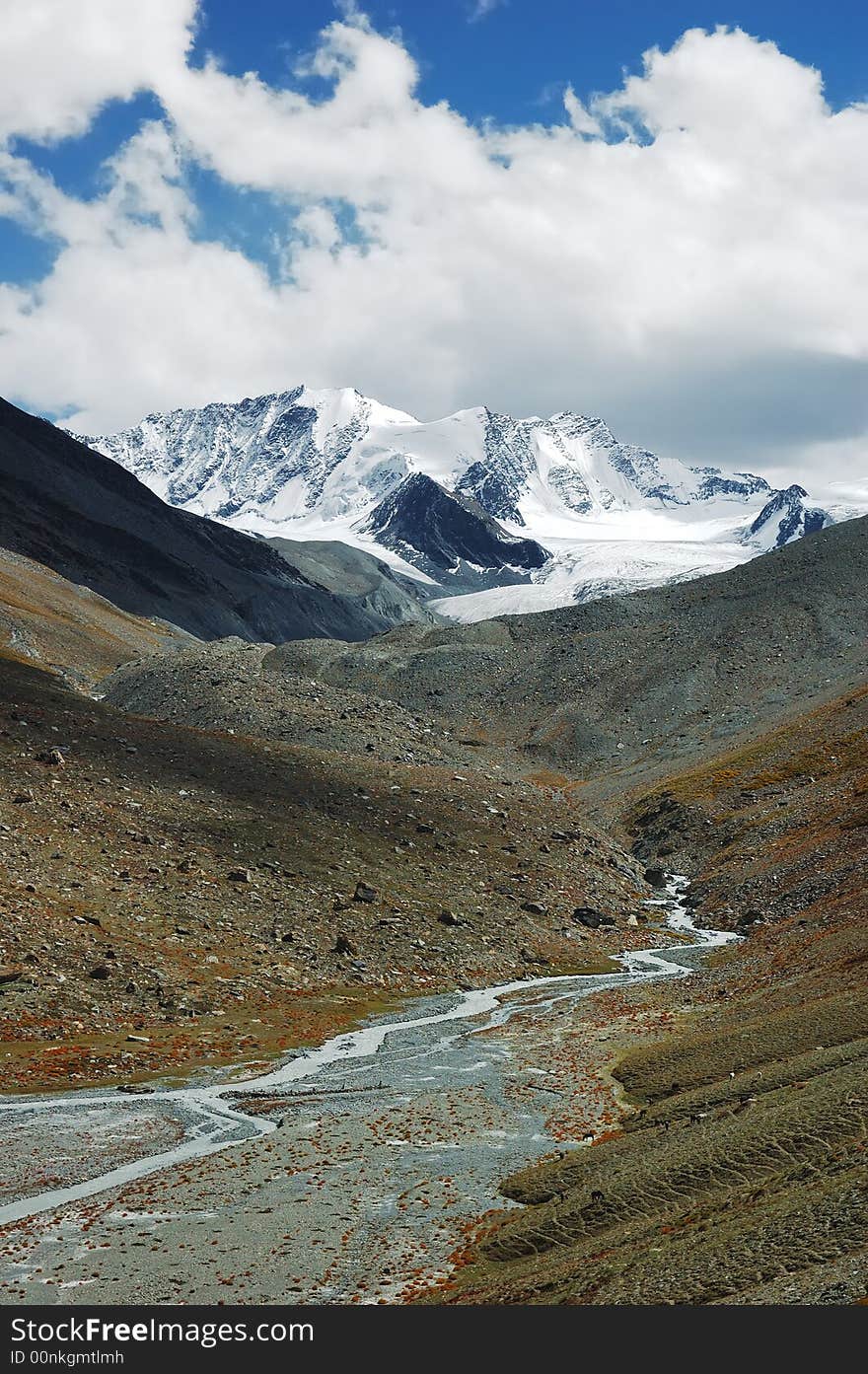 Himalayan scenic along Padum Trek, Ladakh, India.