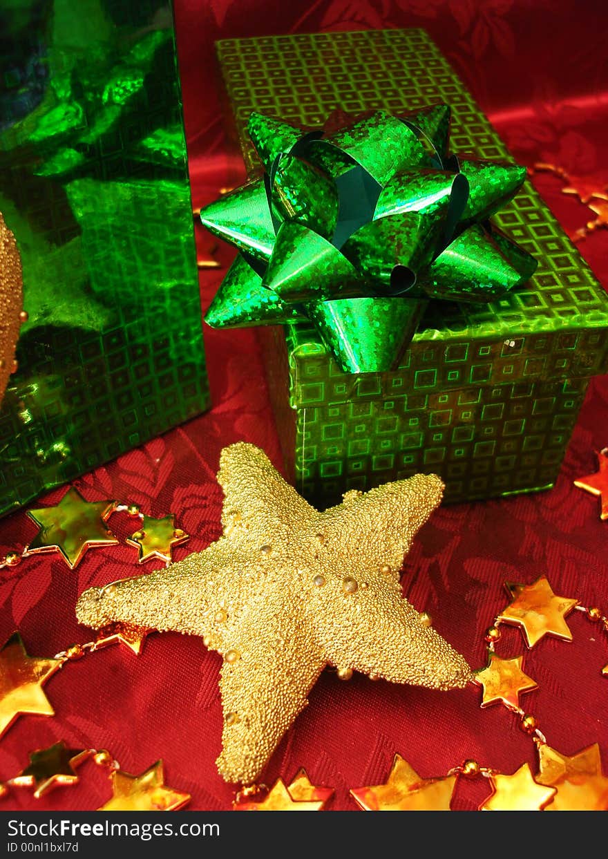 Green Gift Box