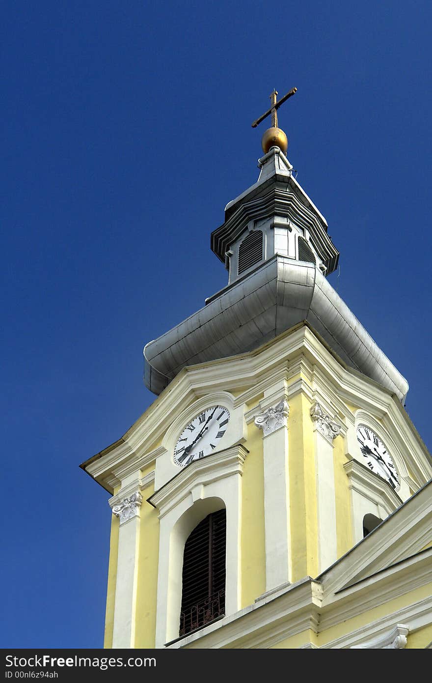 Tower of a orthodox church