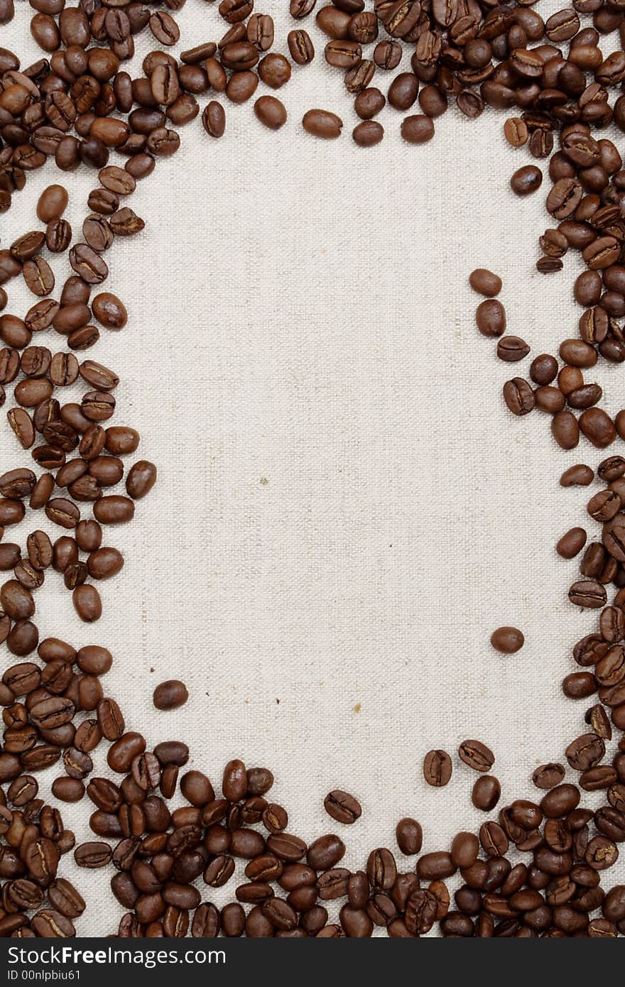 Coffee background: Close-up of a beans, cup, mill. Coffee background: Close-up of a beans, cup, mill