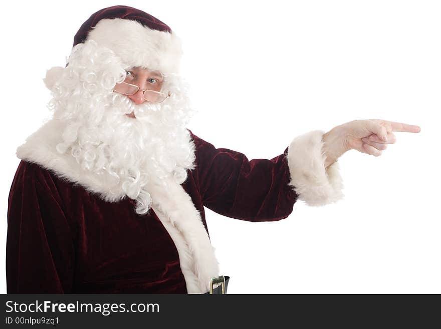 On White Santa