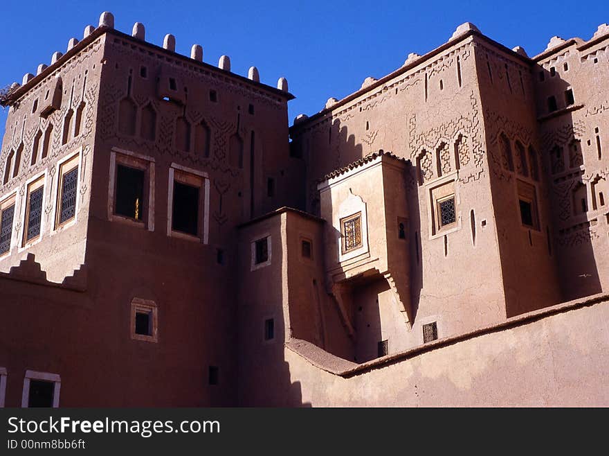 Details of a building in morocco. Details of a building in morocco