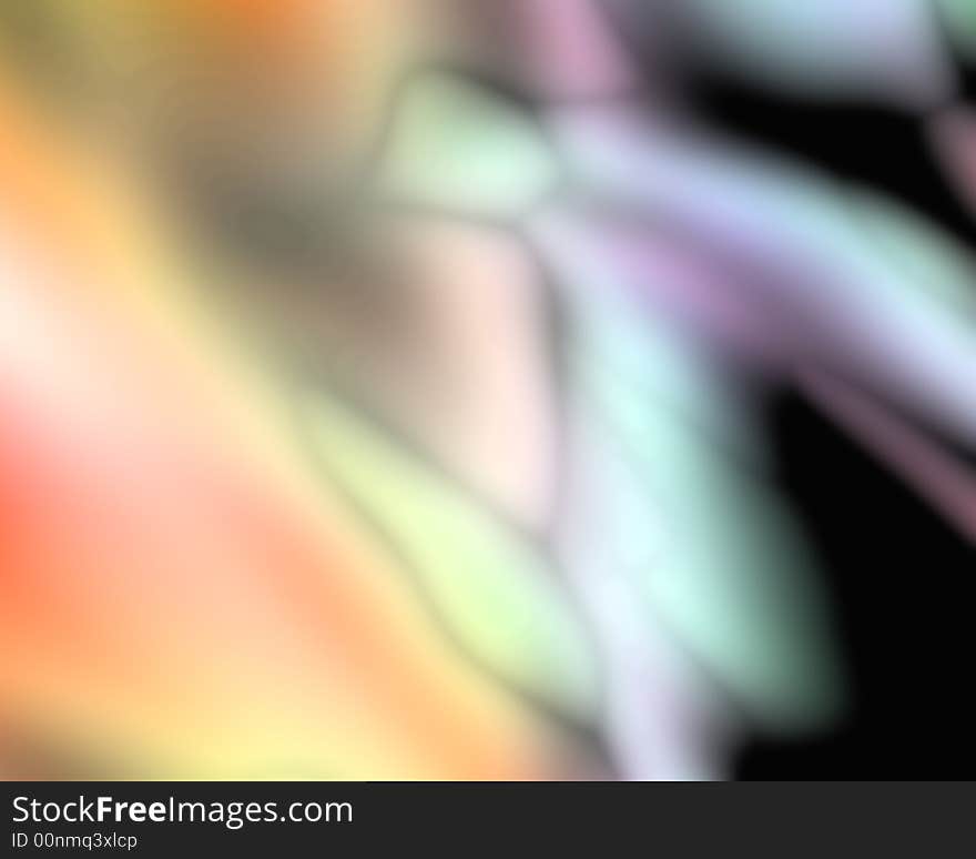 A abstract with flowing pastel colors. A abstract with flowing pastel colors