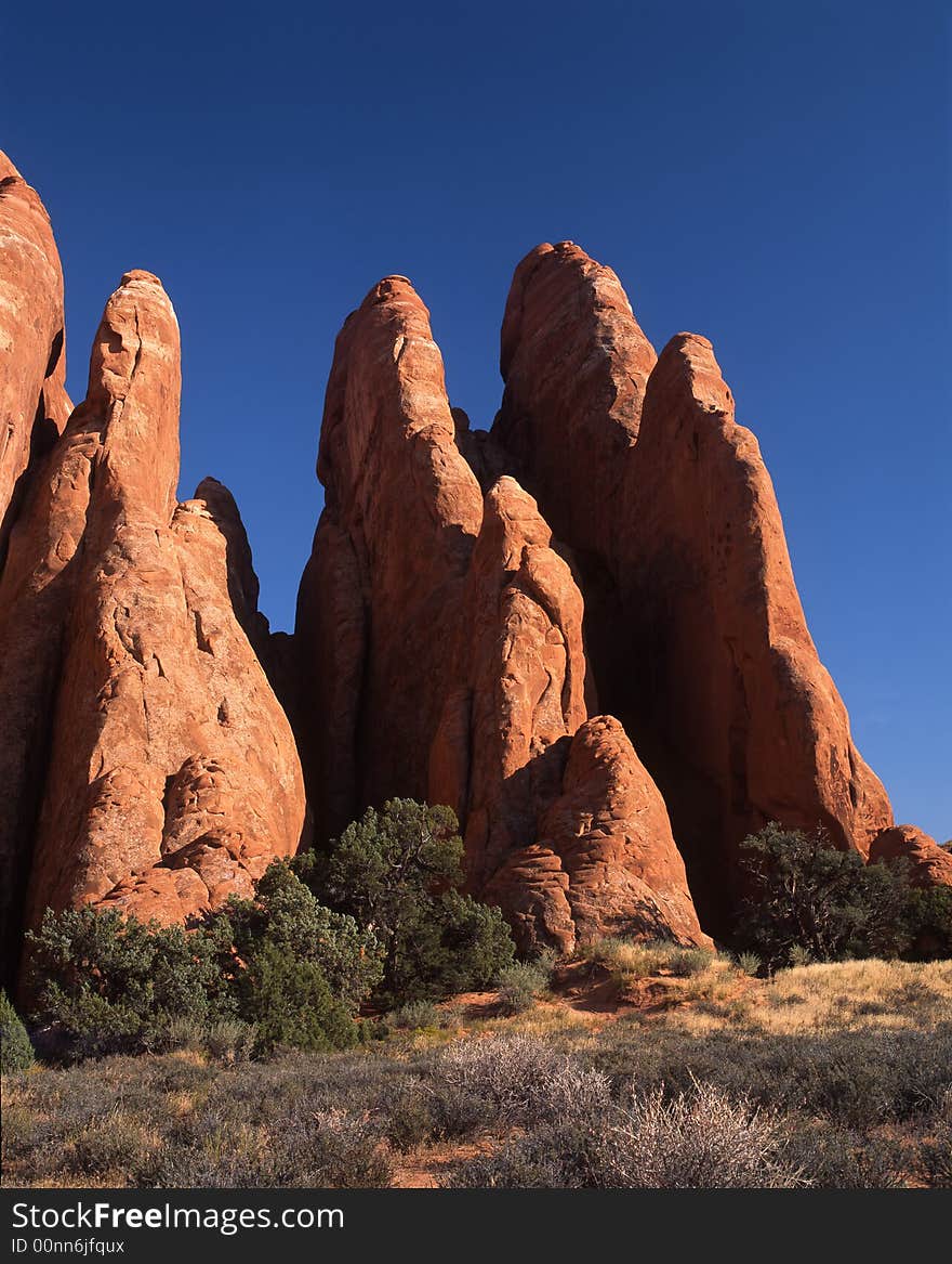 Sandstone Pillars