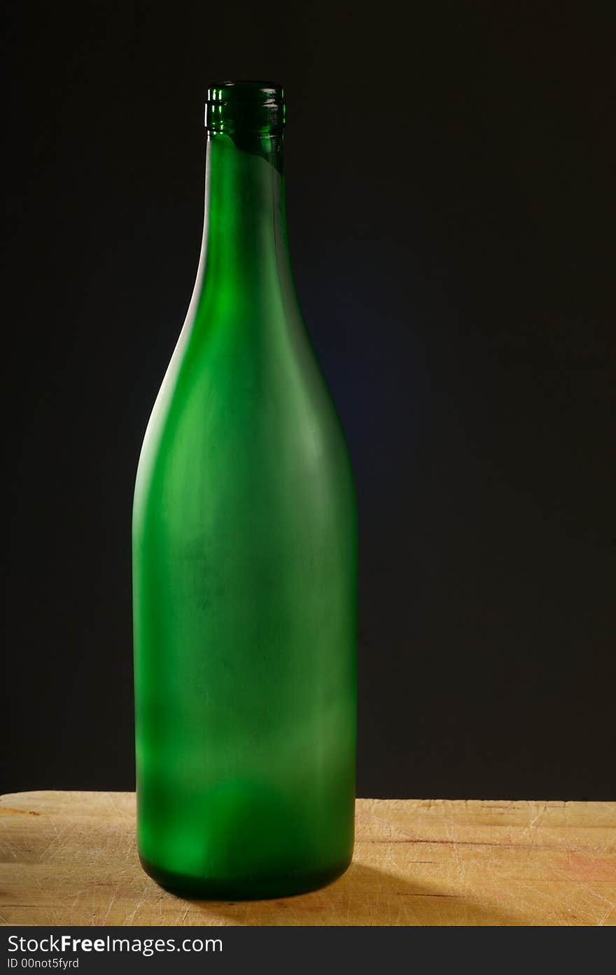 Close up of Wine Bottle