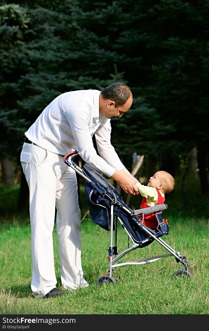 Father and son