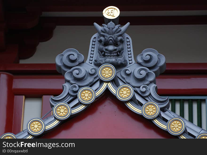 Beautiful Tang dynasty style Chinese temple