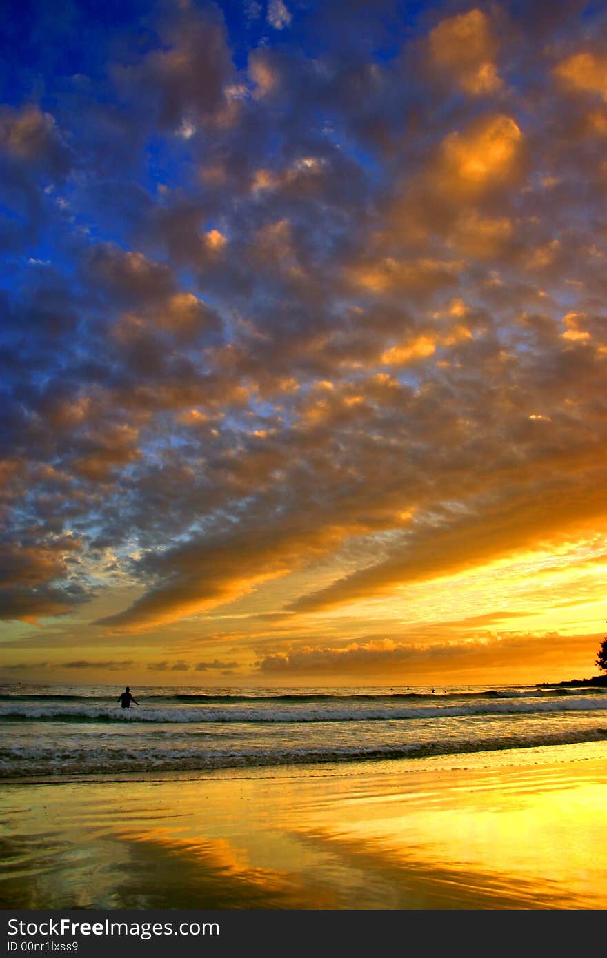 Sunrise at Noosaville, Sunshine Coast, Australia