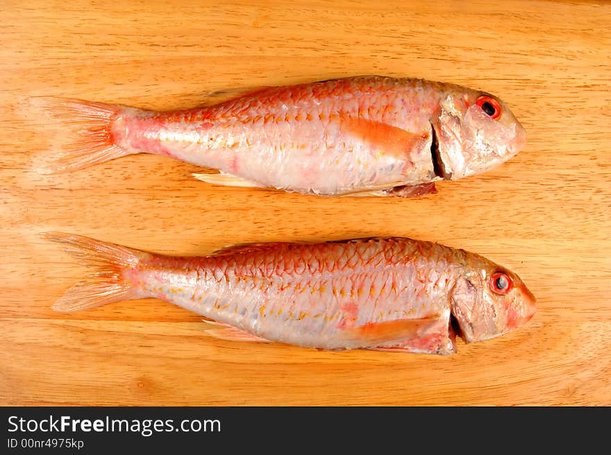 Pair of red mullet