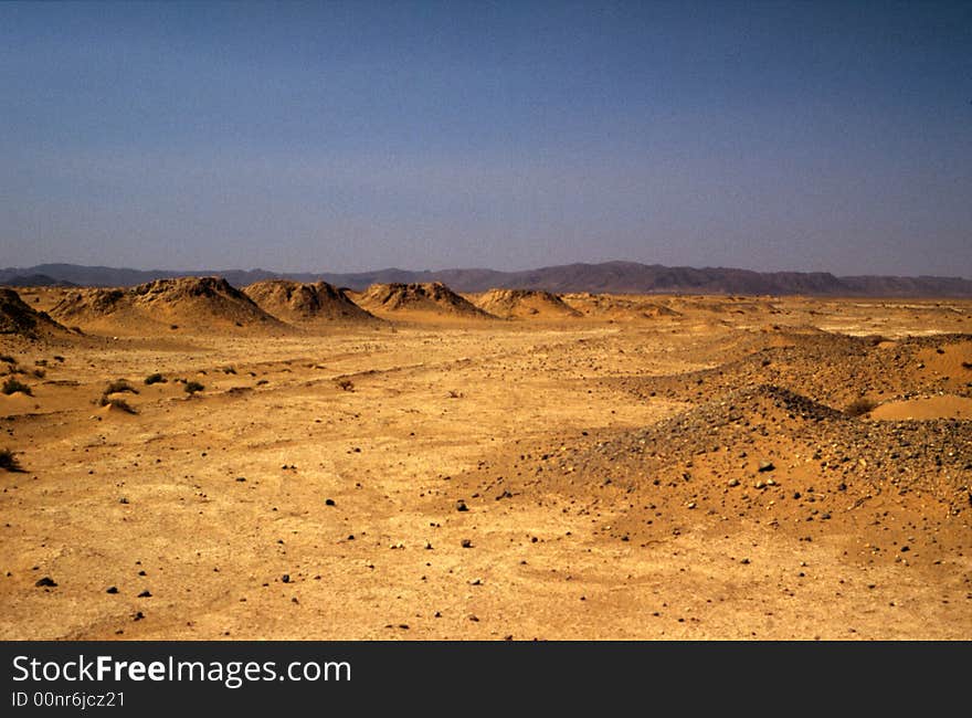 Dunes of desert sahara morocco