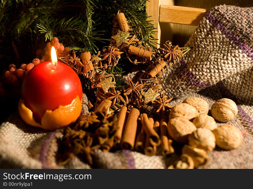 Christmas still-life