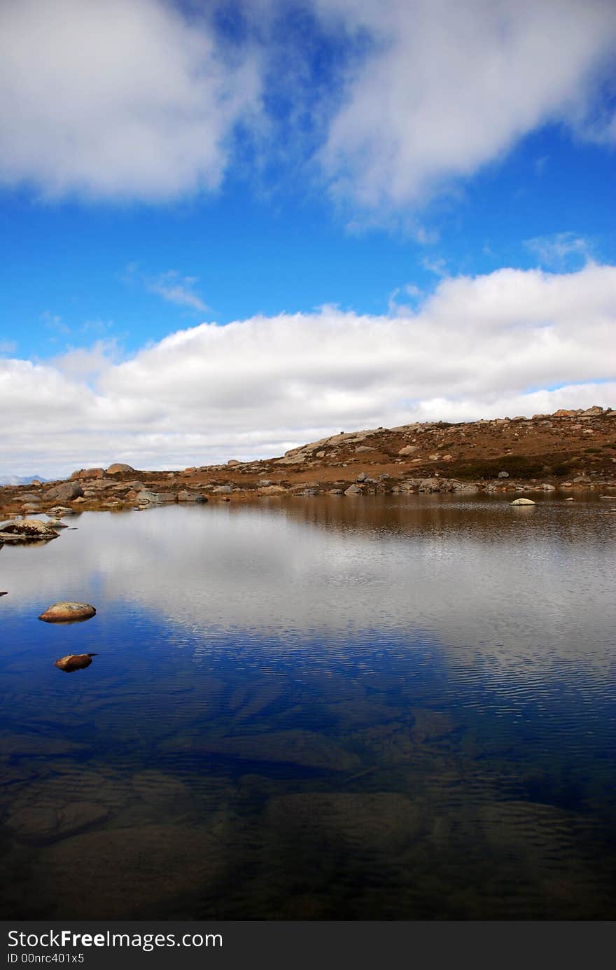 Haizi hill is located in Shichun westen China