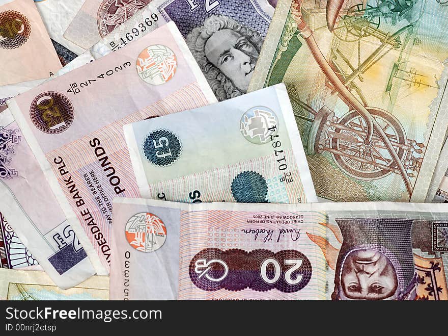 British Bank Notes various amounts