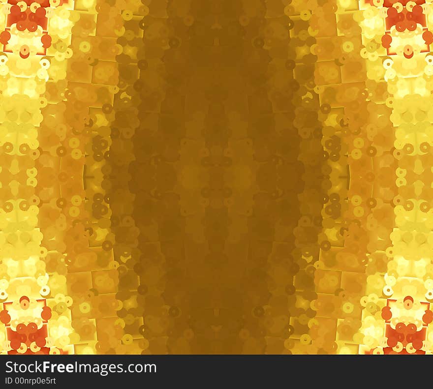 Red And Gold Abstract Background