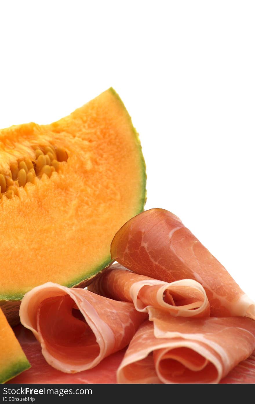 Delicacy -melon and meat