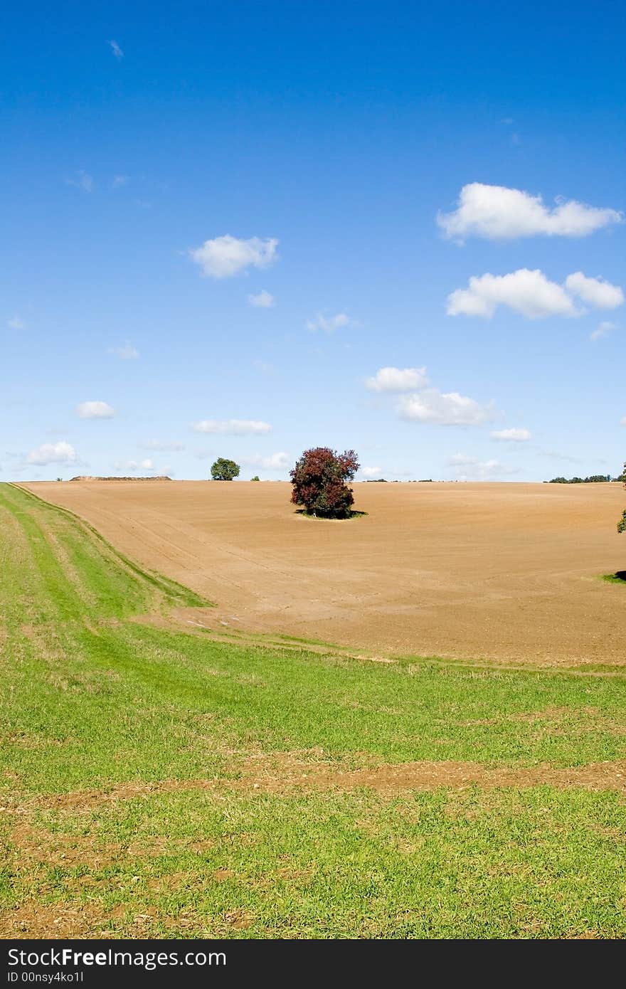 Tillage is Hungary in autumn colours. Tillage is Hungary in autumn colours.