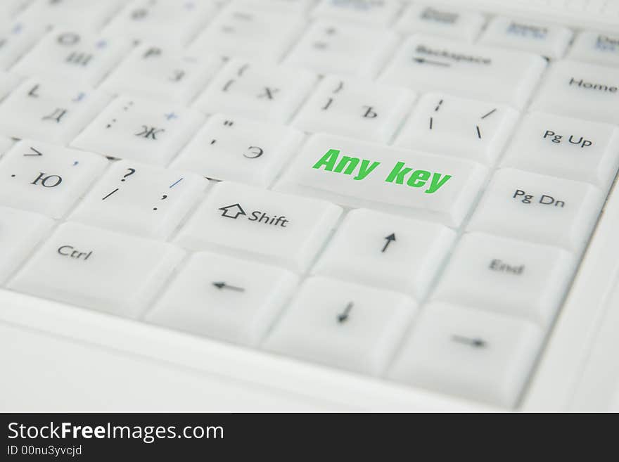 Miscellaneous conceptual inscriptions on a keyboard enter key. Miscellaneous conceptual inscriptions on a keyboard enter key