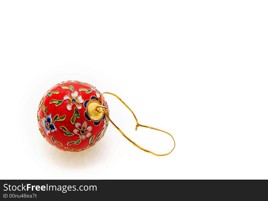 Christmas Time: Floral Bauble