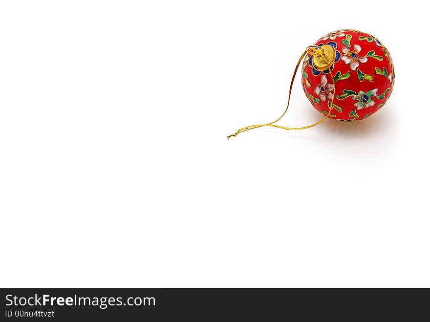 Christmas Time: Floral Bauble